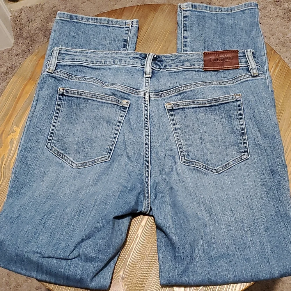 Lauren Ralph Lauren classic Sraight Jeans with Stretch Size 8 - Picture 4 of 4